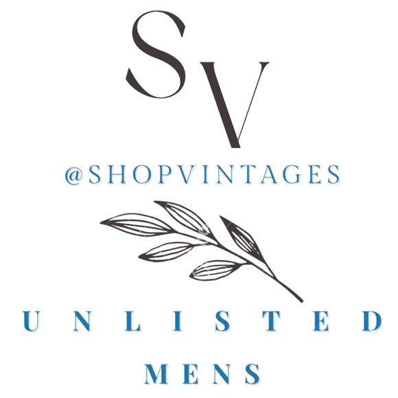 MENS Unlisted for Posh Show - Picture 1 of 1